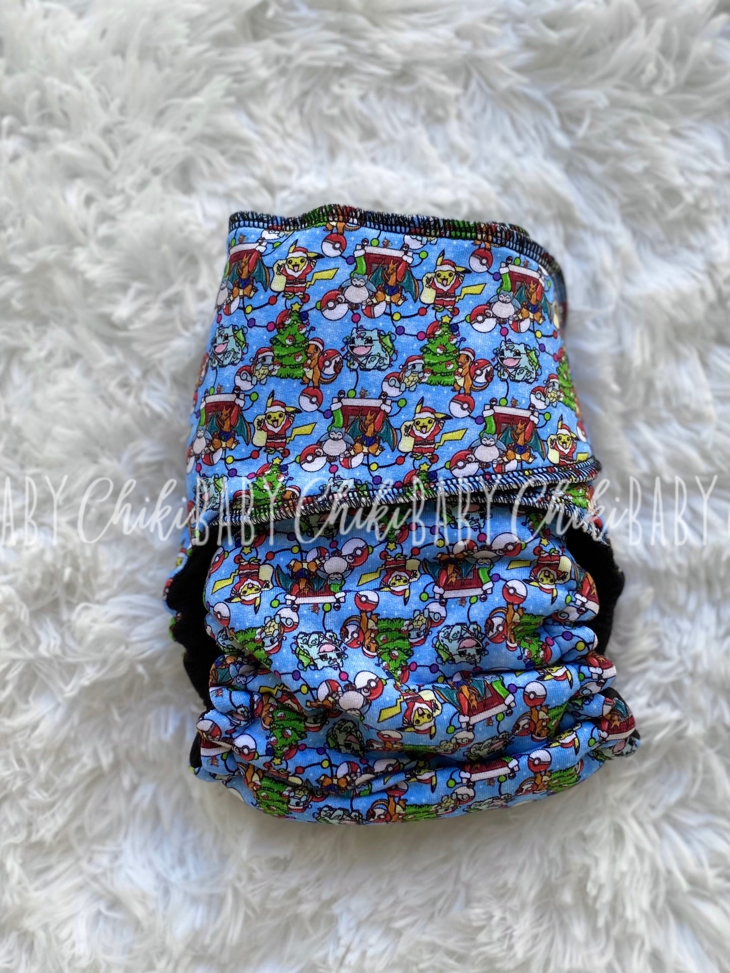 Winter Snapless Fitted Diaper