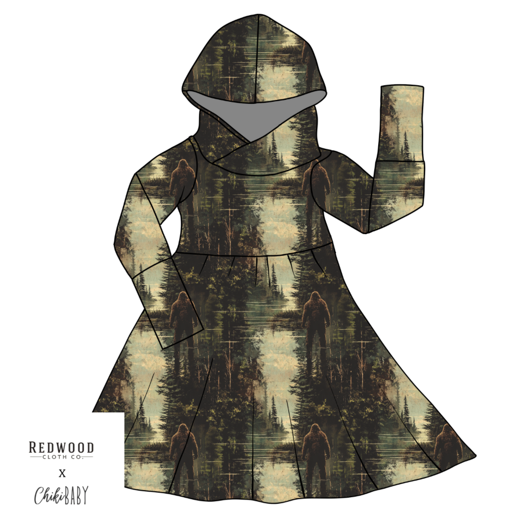 Grow with Me Hooded Dress Pre-Order - Small Sizing