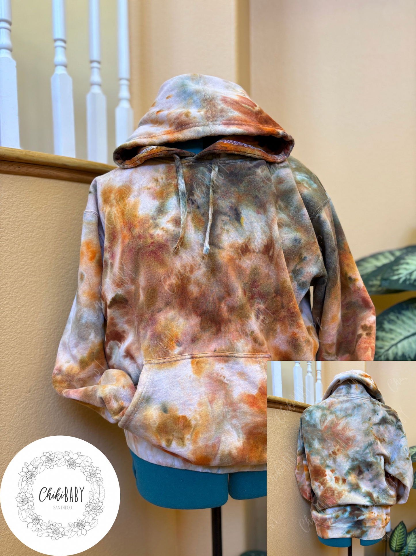 Unisex Dyed Hoodie